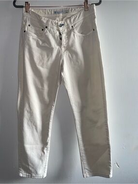 Tincati Milano white Italian jeans